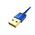  Дата-кабель XtremeMac Reversible USB-C to USB-A 1,2мцвет синий 