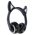  Беспроводные наушни Qumo Party Cat ВТ 0024 черный 
