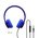  УЦ Наушники полноразмерные Borofone BO5 Star (blue) (ПУ) 