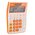  Калькулятор настольный Deli E1238/OR оранжевый 
