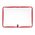  Папка пластиковая А4, молния вокруг, прозрачная, «Офис», ПМ-А4-01, красная (1411343) 