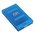  Внешний корпус для HDD/SSD AgeStar 3UBCP1-6G Sata пластик синий 2.5" 
