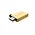  USB-флешка Transcend JetFlash 380 16GB USB 2.0, OTG, металл золото (TS16GJF380G) 
