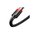  Дата-кабель Baseus Cafule 2.4A micro 1м красно-чёрный 