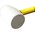  Киянка BERGER BG1526 450г белая, фиберглассовая рукоятка 