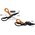  Ножницы универсальные Fiskars Cuts+More черный/оранжевый (1000809) 