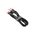  Дата-кабель BASEUS Cafule (CALKLF-B19) lightning 2.4A 1м красно-чёрный 