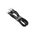  Дата-кабель BASEUS Cafule (CALKLF-BG1) lightning 2.4A 1м серо-чёрный 