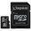 Карта памяти Kingston microSDHC 16GB Class 10 UHS-I Industrial Temp (SD адаптер) (SDCIT/16GB) 