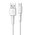  Дата-кабель BASEUS Mini White Cable (CAMSW-E02) micro 4А 2м белый 