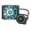  Комплект водяного охлаждения ID-Cooling Auraflow 120 Snow 