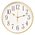  Часы настенные Бюрократ WallC-R76P D29см белый 