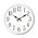  Часы настенные Бюрократ WallC-R75P D29см белый 