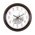  Часы настенные Бюрократ WallC-R63P D29см коричневый 
