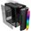  Корпус 1STPLAYER Rainbow R3-A (R3-A-1R1) ATX, tempered glass side panel 1x 120mm LED fan inc. 