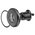  Автодержатель BOROFONE BH77 Seaside air outlet ring magnetic car holder (серый металл) 