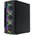  Корпус Powercase Mistral X4 Mesh LED (CMIXB-L4) Tempered Glass, 4x 120mm 5-color fan, чёрный, ATX 