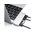  USB-хаб Satechi Type-C USB 3.0 Passthrough Hub для Macbook 12" серебряный. 