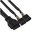  Планка USB на переднюю панель ExeGate U5H-627, 5,25", 2*USB3.0+2*HD Audio, черная, металл, подсоед. к MB 289291 