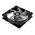  Вентилятор ID-COOLING WF-12025-SD-K 120x120x25мм (80шт./кор, 1600об/мин, Black) BOX 