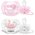  Пустышка PHILIPS ultra soft SCF222/02, Dreams/Лебедь, 0-6мес., 2шт, для девочек 