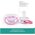  Пустышка PHILIPS ultra air Lime SCF080/14, Kiss me/Бабочка, 0-6мес, 2шт, для девочек 
