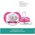  Соска-пустышка Philips Avent SCF080/08 Слон/Пингвин, 6-18мес, 2шт, для девочек 