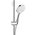  Ручной душ Hansgrohe 26631400 raindance select S120 Стойка 90см с душем и мыльницей хром/бел 
