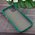  Чехол силиконовый с полупрозрачной матовой задней крышкой для iPhone 12 Pro Max зеленый 