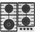 Варочная поверхность Gorenje GTW642SYW белый 
