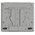  Варочная поверхность Gorenje GTW642SYW белый 