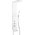  Душевая система Hansgrohe 27008400 raindance lift shower panel бел/хром 