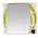  Зеркало MISTY Каролина-80 П-Крл02080-315СвП DX (свет) желтое (стекло) 