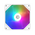  Вентилятор ID-Cooling (NO-12015-XT ARGB SNOW) 120x120x15mm 4-pin 14-31dB LED Ret 