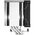  Кулер DEEPCOOL AK500 LGA20XX/1700/1200/115X/AM5/AM4 (9шт/кор, TDP 240W, PWM, Fan 120mm, 5 тепл. трубок, Copper Base, черный) RET 