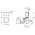  Унитаз Villeroy & Boch Hommage 666210R1 слив гориз. белый Альпин с крепл. 