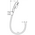  Гигиенический душ HANSGROHE 32128000 с держателем и шлангом хром 