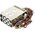  Блок питания EMACS MRW-6420P, 420W Mini Redundant 4U (PS2), (ШВГ 150*86*185) (B000480056) Brown Box 