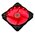  Вентилятор Digma DFAN-LED-RED 120x120x25mm 3-pin 4-pin (Molex)23dB 115gr LED Ret 