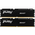  ОЗУ Kingston FURY Beast (KF556C40BBK2-16) DDR 5 DIMM 16Gb PC44800, 5600Mhz, Black CL40 (Kit of 2) (retail) 