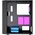  Корпус Powercase CMIEB-F4S Mistral Evo Black, Tempered Glass, 1x 120mm PWM ARGB fan + ARGB Strip + 3x 120mm PWM non LED fan, чёрный, ATX 