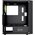  Корпус Powercase CMIEB-F4S Mistral Evo Black, Tempered Glass, 1x 120mm PWM ARGB fan + ARGB Strip + 3x 120mm PWM non LED fan, чёрный, ATX 