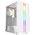 Корпус Powercase CMIEW-F4S Mistral Evo White, Tempered Glass, 1x 120mm PWM ARGB fan + ARGB Strip + 3x 120mm PWM non LED fan, белый, ATX 