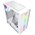  Корпус Powercase CMIEW-F4S Mistral Evo White, Tempered Glass, 1x 120mm PWM ARGB fan + ARGB Strip + 3x 120mm PWM non LED fan, белый, ATX 