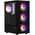  Корпус ZALMAN N4 Rev.1, ATX, Black, 2xUSB2.0, 1xUSB3.0, Front 3x140mm RGB, Rear 1x120mm RGB, TOP 2x120mm RGB 