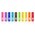  Батарейки алкалиновые Xiaomi ZMI Rainbow типа AA (уп.10 шт.) (AA 501), цветные 