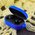  Чехол силиконовый с карабином для AirDods/AirDots 2 Bright Blue (7) 