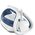  Утюг Tefal Ultragliss FV4913E4 белый/синий 