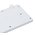  Клавиатура Oklick 420MRL белый USB slim Multimedia LED 