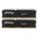 ОЗУ Kingston Fury Beast Black XMP CL40 (KF552C40BBK2-64) DDR5 DIMM 64Gb PC41600, 5200Mhz, (Kit of 2) (retail) 